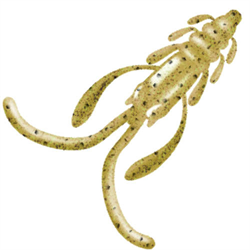 Приманка ZUB-NIMFA 45мм(1,8")-8шт, (цвет 503) коричневый с блестками 32622