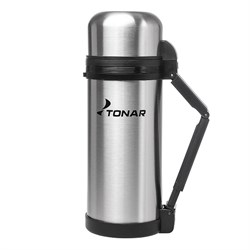 Термос (HS.TM-012) 1500ML (дополн.пласт.чашка, скл.ручка, ремень) TONAR 34574
