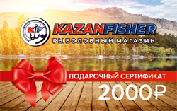 Подарочный Сертификат 2000р №46 34631
