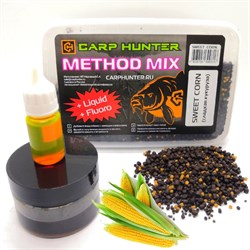Method mix Pellets + Fluoro + Liquid Sweet Corn (сладкая кукуруза) CARPHUNTER - фото 5477