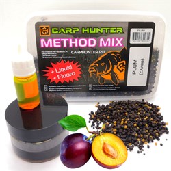 Method mix Pellets + Fluoro + Liquid Plum (слива) CARPHUNTER - фото 5481