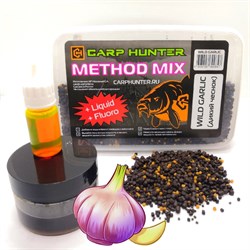 Method mix Pellets + Fluoro + Liquid Wild Garlic (дикий чеснок) CARPHUNTER - фото 5483