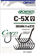Крючки OWNER C-5X Carp Iseama X w/EYE 53269 № 8 (уп.11шт)