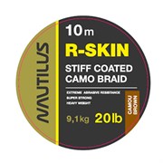 Поводковый материал Nautilus R-Skin 20lb. 9.1кг 10м Camou Brown