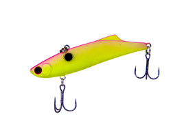 Раттлин Mottomo Blade VIB 105S 41g Chartreuse Pink 19946