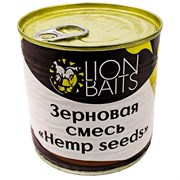Зерновая смесь LION BAITS Hemp seeds Конопля 430мл