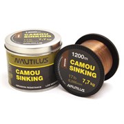 Леска Nautilus Camou Brown Sinking d-0.356мм 1200м 11,4кг