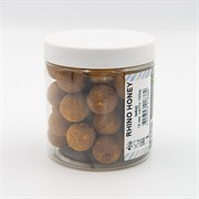 Бойлы Rhino растворимые насадочные Rhino Honey (мёд), 18 мм, банка 150 гр
