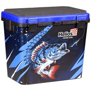 Ящик рыболовный зимний Ice Fishing Perch синий (HS-IB-19-IFB-1) Helios