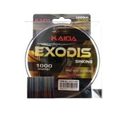 Леска карповая KAIDA EXODIS Sinking 1000м, 0,405мм 19,44кг.
