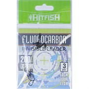 Флюорокарбоновый поводок HITFISH Invisible Leader 250мм d 0.40 5.6кг уп.(3 шт) 25545