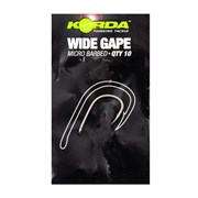 Крючок Korda Wide Gape №4 с бородкой  (уп.10шт) 25693