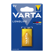 Батарейка Varta LONGLIFE Крона 6LR61 BL1 Alkaline 9V (4122) (1/10/50) 26290