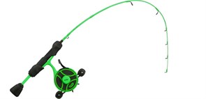 Комбо набор 13FISHING Radioactive Pickle Ice Combo 27" UL 26634