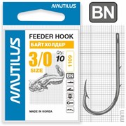 Крючок Nautilus Sting Feeder Байтхолдер S-1109BN №3/0  уп. (10 шт) 15706