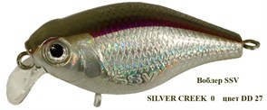 Воблер SSV Silver Creek-0 40мм 4гр 0.4-0.6м #DD-27 28549