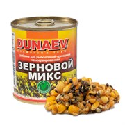 Добавка для прикормки металлобанка 320мл "Дунаев Зерновой Микс" 28557