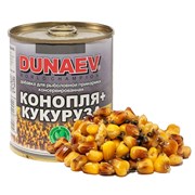 Добавка для прикормки металлобанка 320мл "Дунаев Конопля Кукуруза" 28558