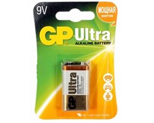 Алкалиновая батарейка Крона 6LR61, 9v  GP ULTRA 28569