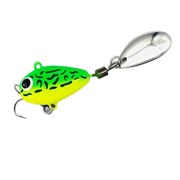Тейл-спиннер UF STUDIO HURRICANE 10гр GRIA Lime 28646