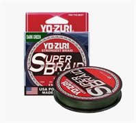 Шнур плетеный Yo-Zuri PE Superbraid 10Lb 0,15мм 135м (dark green) 28946