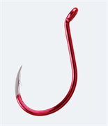 Крючок одинарный BKK Red Octopus Beak (A-BP-2011) #8 (7шт) кольцо 29164