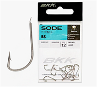 Крючок одинарный BKK Sode Diamond (A-BS-0112) #A 3 (E 14) (12шт) лопатка 29361