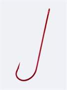 Крючок одинарный BKK Red Carlisle Bloodworm-R (A-BE-0111) #10 (10шт) 29371