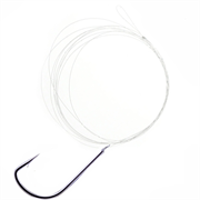Крючок одинарный с поводком BKK Ready Rig Diamond - Sode Ni (A-BW-2810) #16, Ø 0.1, 70cm (10шт) 29446