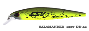Воблер SSV SALAMANDER 115мм 16гр 0.8-1.2м #DD-42 30269