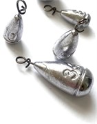 Груз капля с быстросъемом 14гр упак.2шт 31892