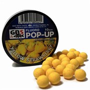 Бойлы POP-UP GBS YELLOW STRAWBERRY Жёлтая клубника 10 мм 32190