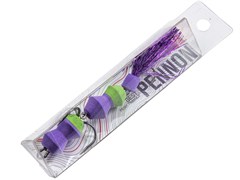 Приманка джиг. LJ PENNON TIPSYWORM фиол./зел. в блистере 32424