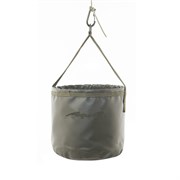 Ведро В-08Х для замешивания корма герметичное, с шнуром на карабине (цвет: хаки) 32505