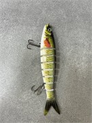 Воблер многосоставной тонущий  длина 13 см, вес 18 гр. Цвет #4 32767