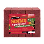 Жмых кукурузный с ароматом клубники PREMIUM (кубики)  33579