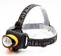 Фонарь налобный "СИБИРСКИЙ СЛЕДОПЫТ-Люминофор", 6 SMD LED, 3хАА 33704