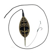 Готовый карповый монтаж с Flat XL кормушкой 120г CarpHunter 34171