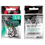 RUZZA Крючок офсетный Offset Strong Hook Wide Gap №3/0 5шт 34512