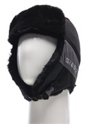 Шапка-ушанка Huntsman Siberia серый-чёрный/мех Норка, тк. Breatheable р 58-60 34525