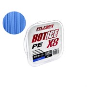 RUZZA Шнур Hot Ice X8 50м Blue 0,18мм 10,1кг/22,3lb 34737