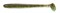 Съедобная резина Keitech Swing Impact 4.5" 401 Green Pumkin / Chartreuse - фото 15325