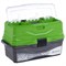 Ящик рыболовный Nisus Tackle Box трехполочный зеленый 18070