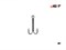 Двойник JIG IT Long double hooks, 10 шт/уп. №1 18925