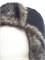 Шапка-ушанка Huntsman Полюс серый/чёрный, тк. Cell р 56-58 19825 - фото 20167