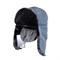 Шапка-ушанка Skadi Gear Иртыш (Dobby Soccer RipStop) с маской  серый/норка 56-58 20017 - фото 20476