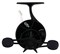 Катушка 13 Fishing Black Betty Free Fall Ghost Ice Reel 2.5:1 BlackOut Glow - Left Hand 22773