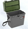 Ящик рыболовный зимний Helios серый/хаки (HS-IB-19-GO) 22988