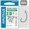 Крючок офсетный Nautilus Offset Power series Wide Gape Plus 1007 №2/0 уп (7 шт) 22198 - фото 34304