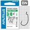 Крючок офсетный Nautilus Offset Power series Wide Gape Plus 1007 №3/0 уп (6 шт) 22199 - фото 34305